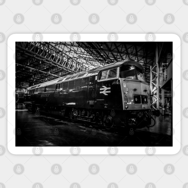 British Rail Diesel Locomotive Sticker by axp7884